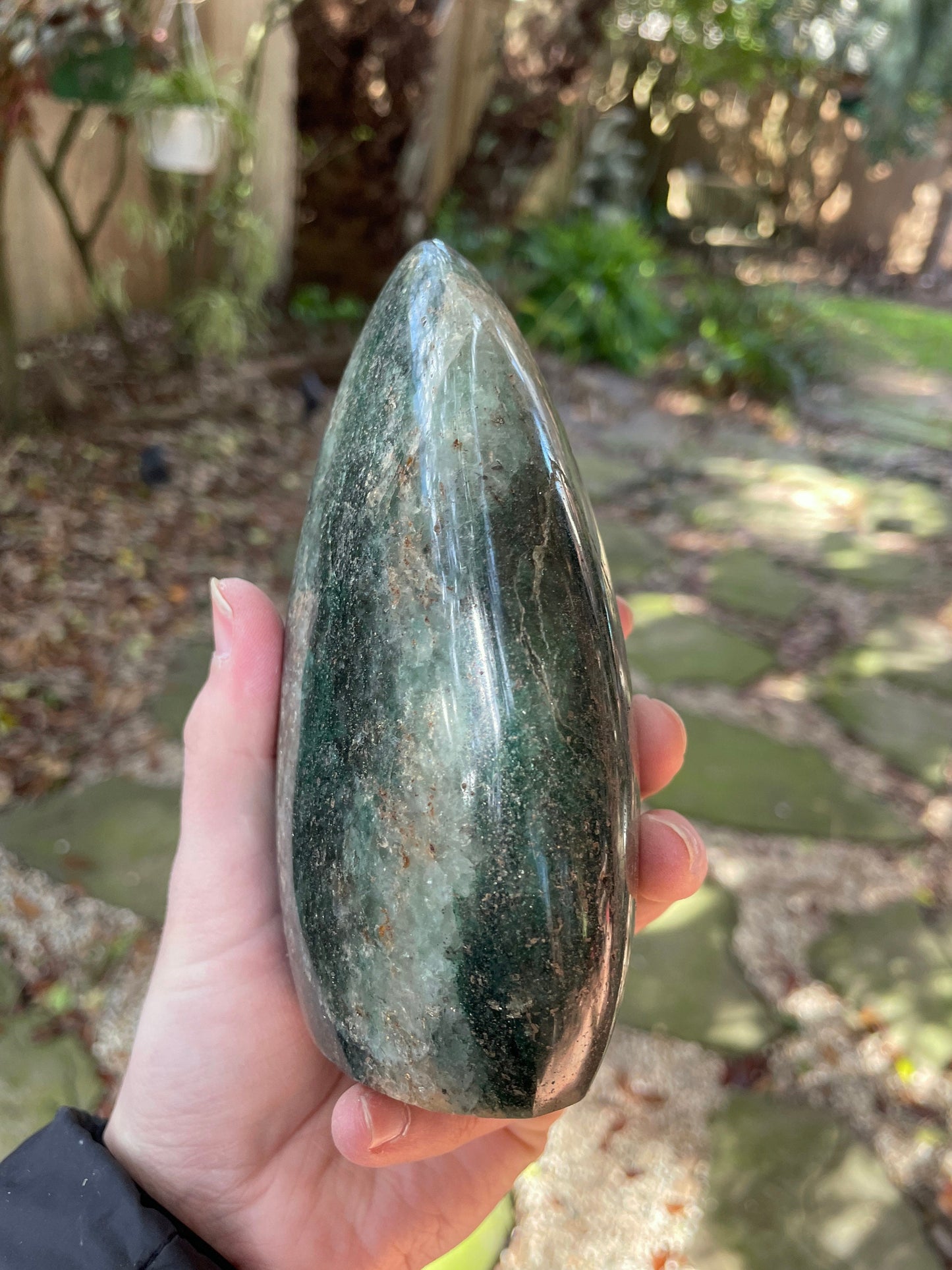 Sparkly Green Fuchsite Free Form 1058g 2lbs 5.3oz Specimen From Madagascar Mineral Crystal