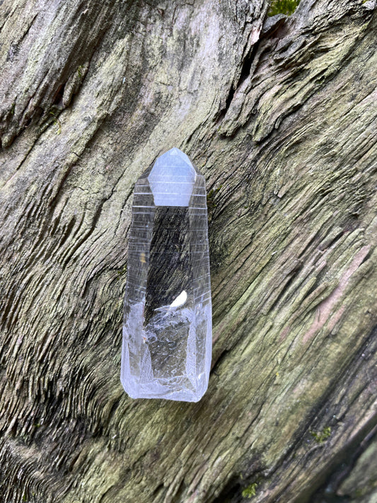 Stunning Columbian Lemurian Optical Quartz Point 20.2g Specimen Mineral Crystal