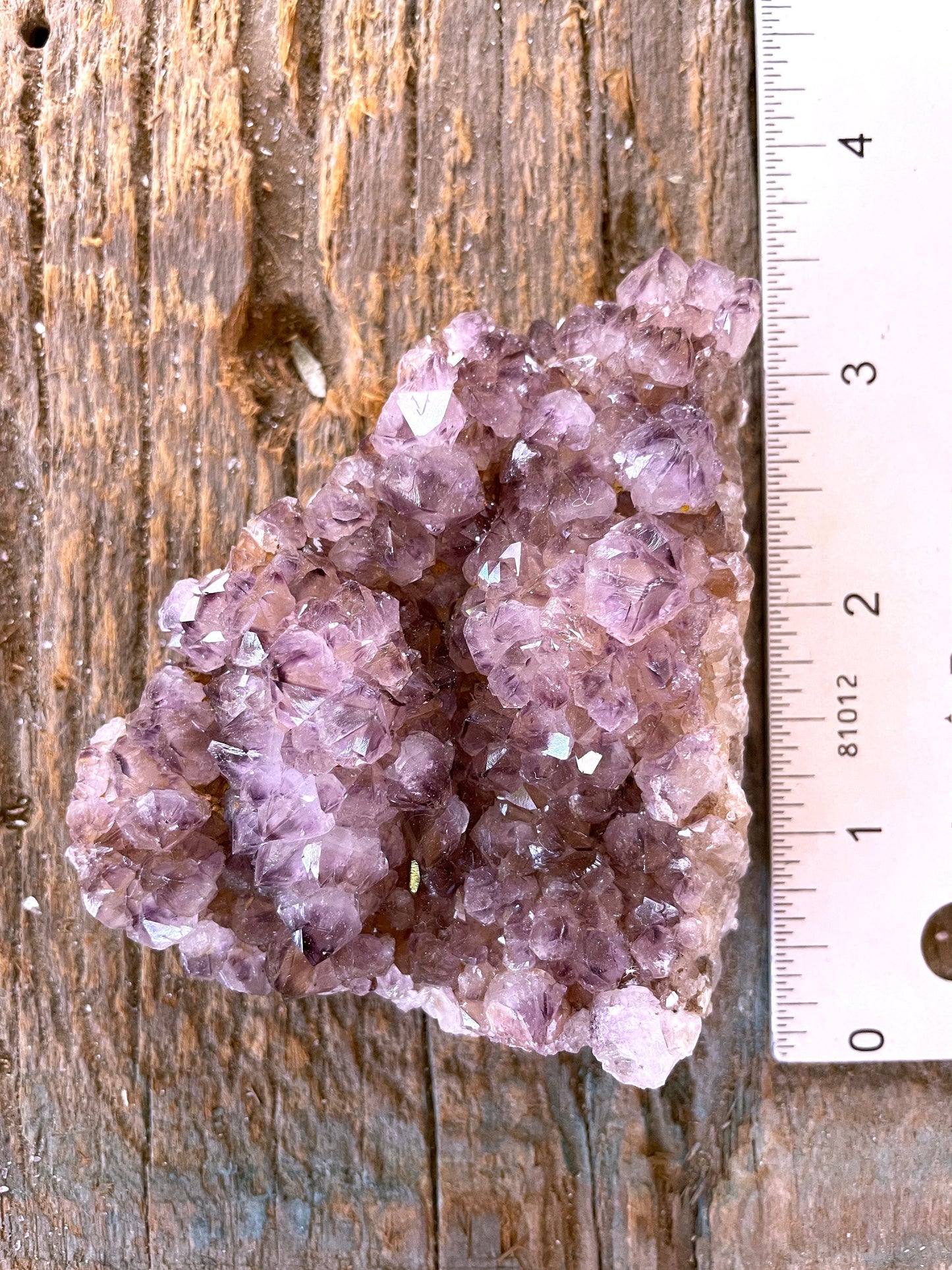 Amethyst  Spirit Quartz Cluster 151g Specimen From Mpumalanga South Africa