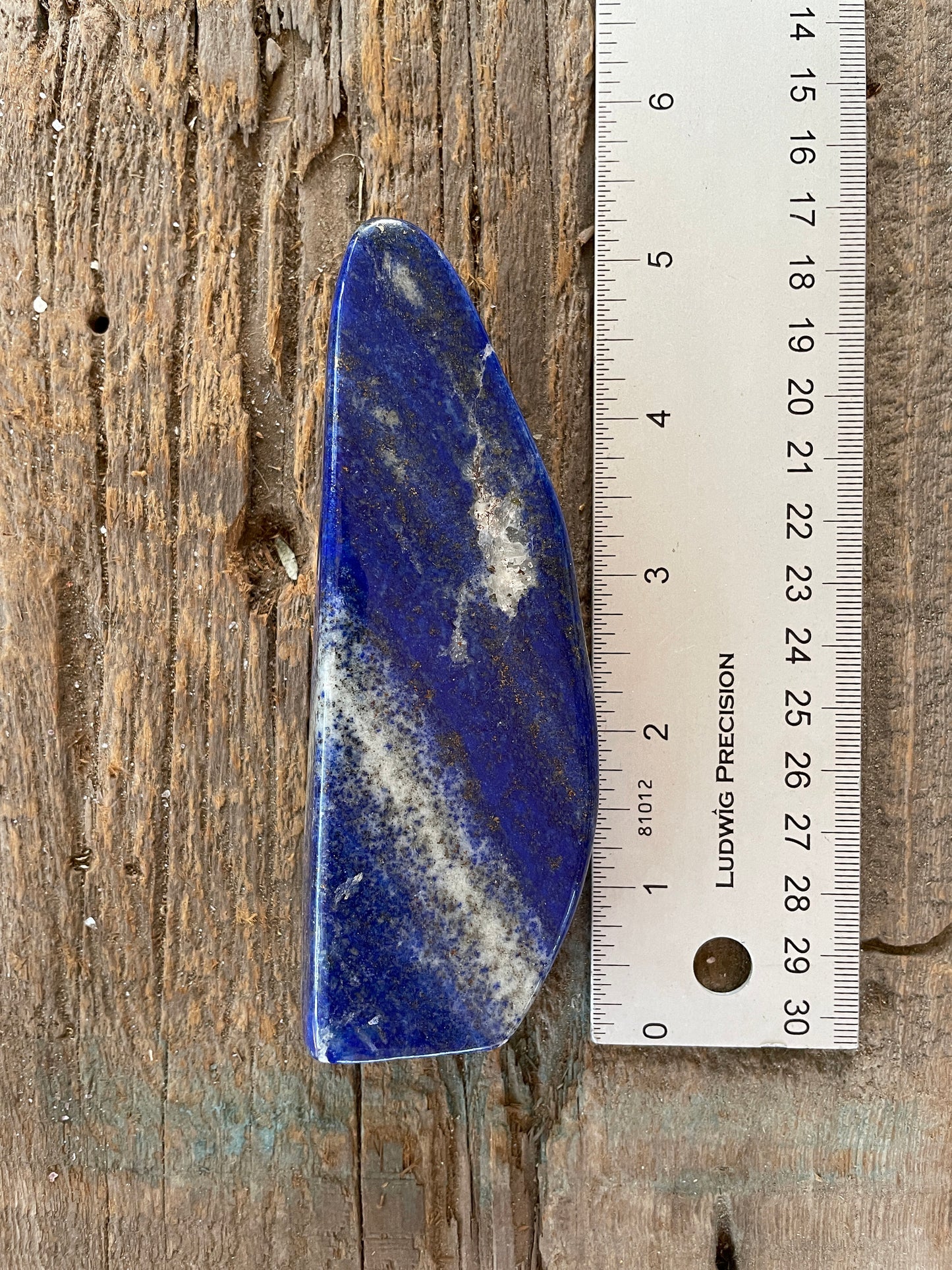 Polished Lapis Lazuli Freestanding Specimen 206.7g From Afghanistan Display