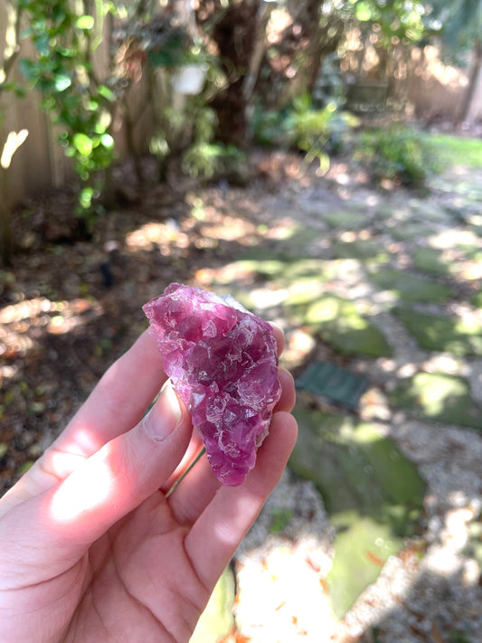 Vibrant 61.7g Cobalt/Cobaltan and Calcite From Bou Azzer Morocco