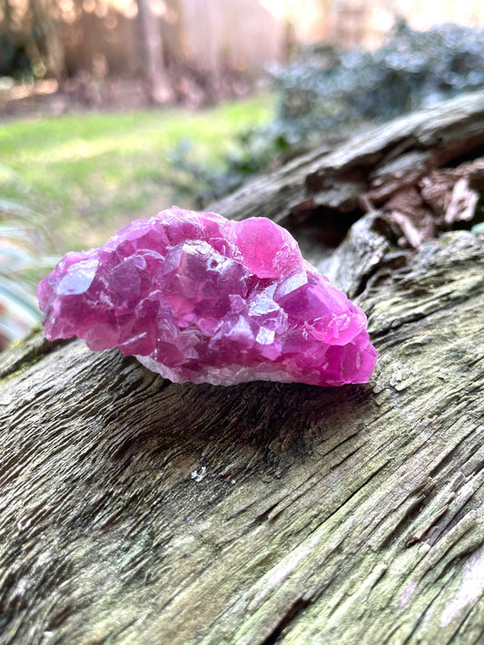 Vibrant 61.7g Cobalt/Cobaltan and Calcite From Bou Azzer Morocco