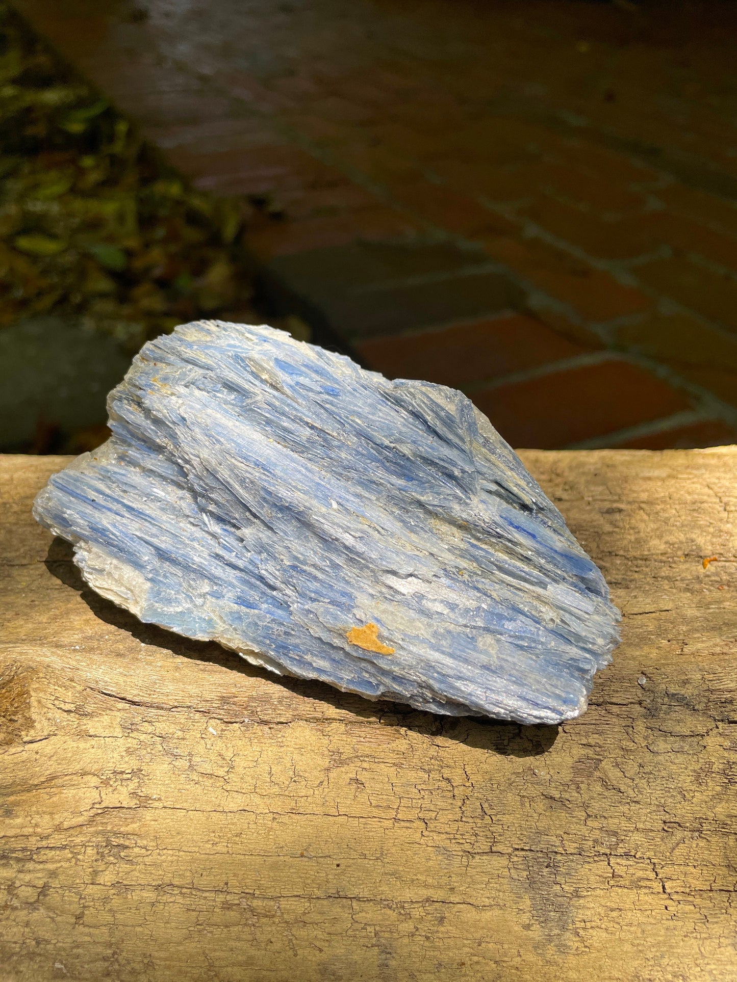 Blue Kyanite With Quartz 452g Specimen From Minas Gerais Brazil Specimen