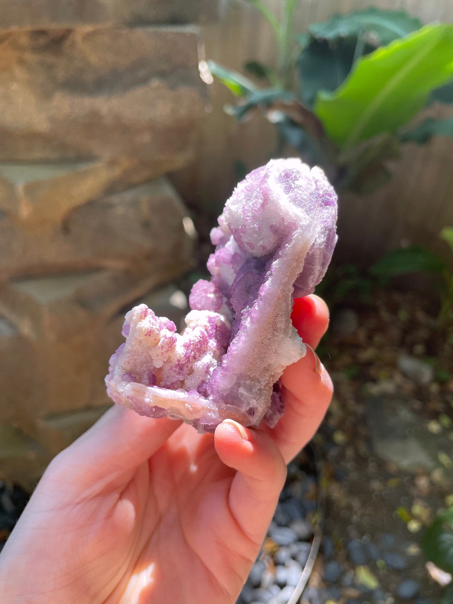 Purple Fluorite With Quartz Epimorphs 208g Second Chance Vein, Tombstone AZ Mineral Crystal