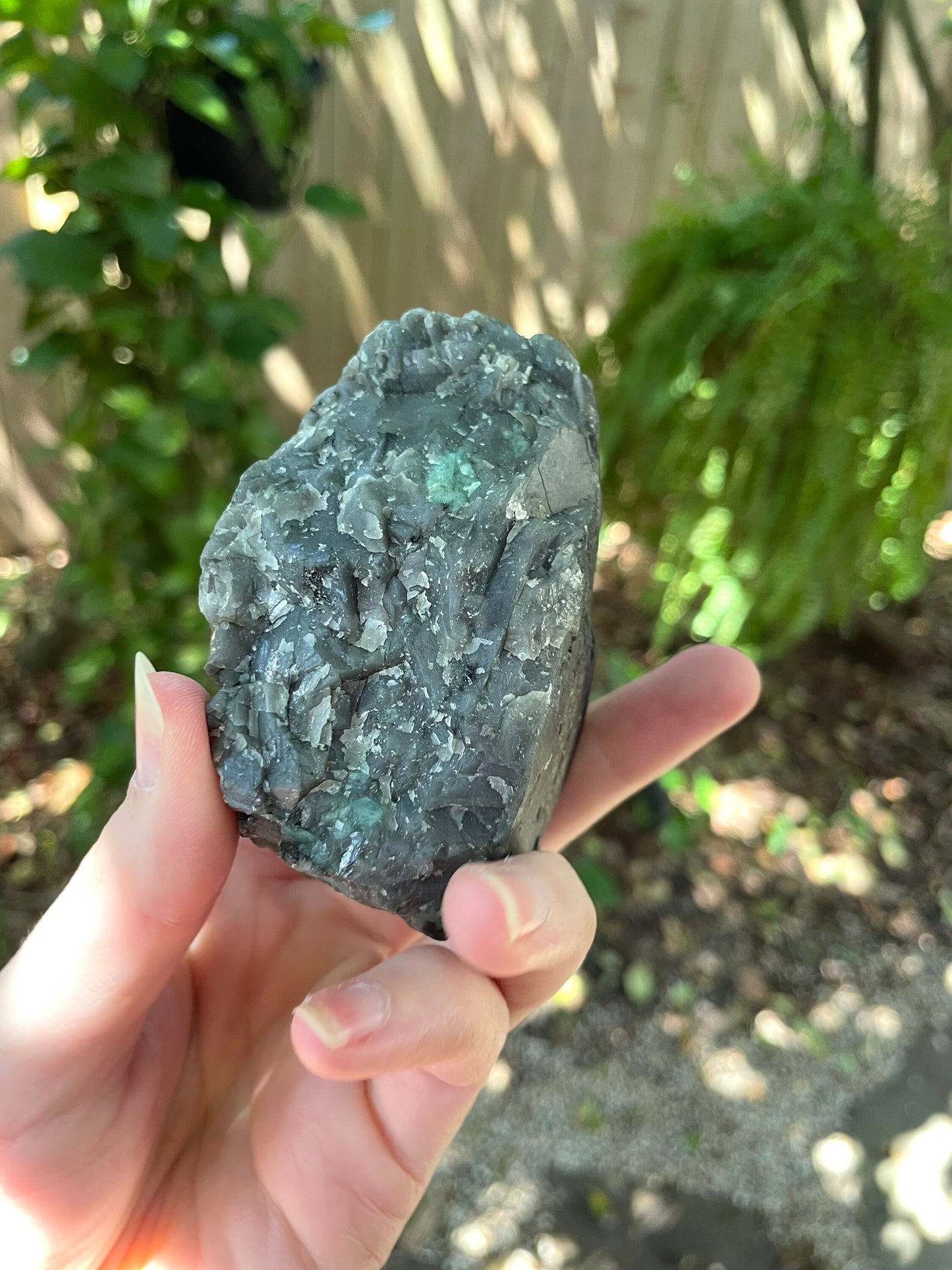 Emerald in the matrix from Brazil 272.3g Specimen Crystal Mineral