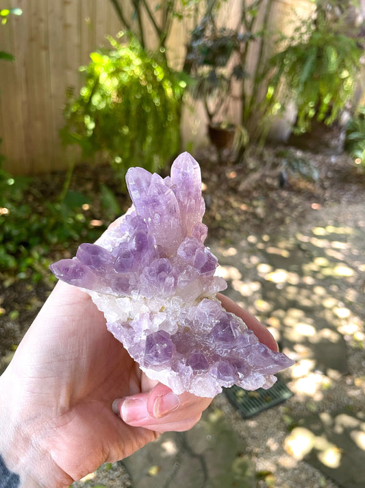 Beautiful Purple Amethyst Cluster Specimen 324g from Guerrero Mine, Taxco de Alcarcon Guerrero, Mexico