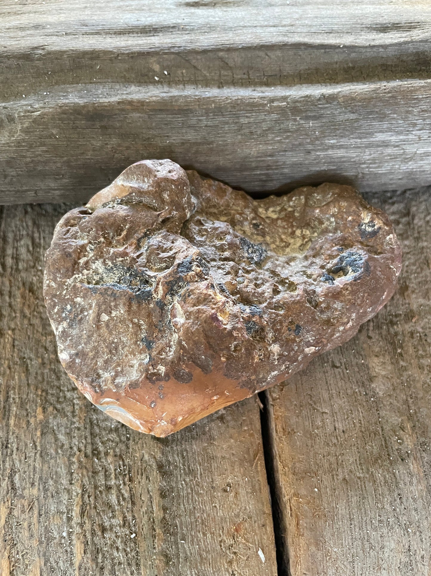 Half Polished Polychrome Jasper Stone, 216g Specimen From Madagascar Mineral Crystal