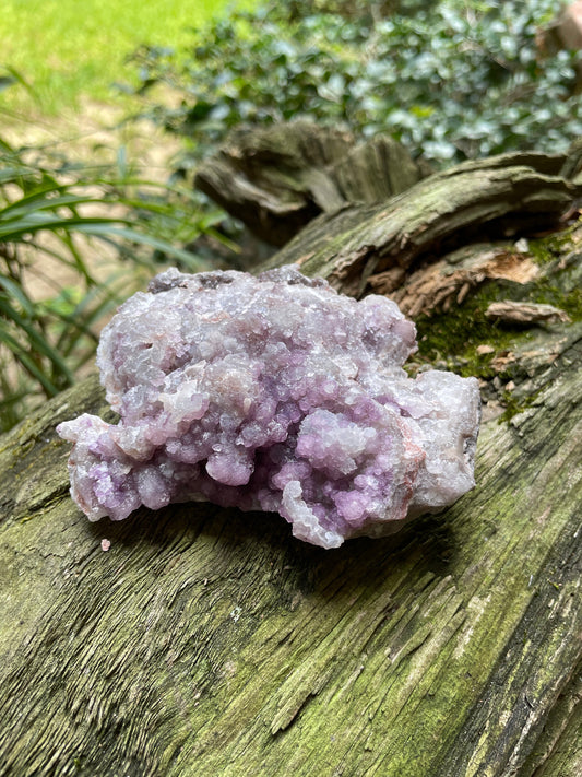 Purple Fluorite With Quartz Epimorphs 213g Second Chance Vein, Tombstone AZ Specimen Mineral Crystal