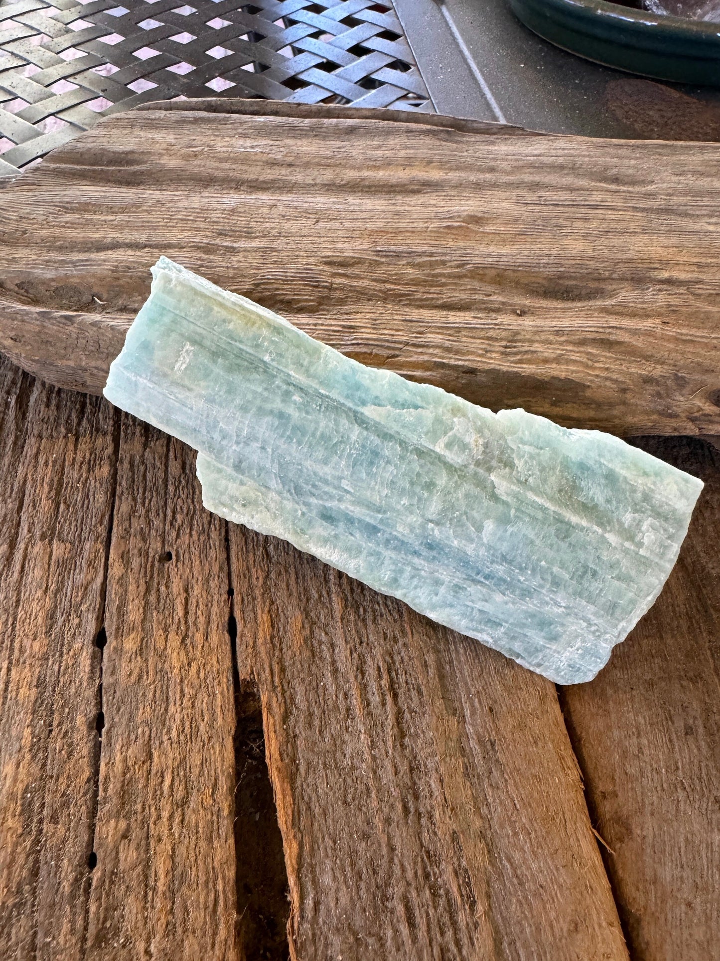 Aquamarine/Beryl Crystal from Minas Gerais Brazil 352g Specimen Mineral