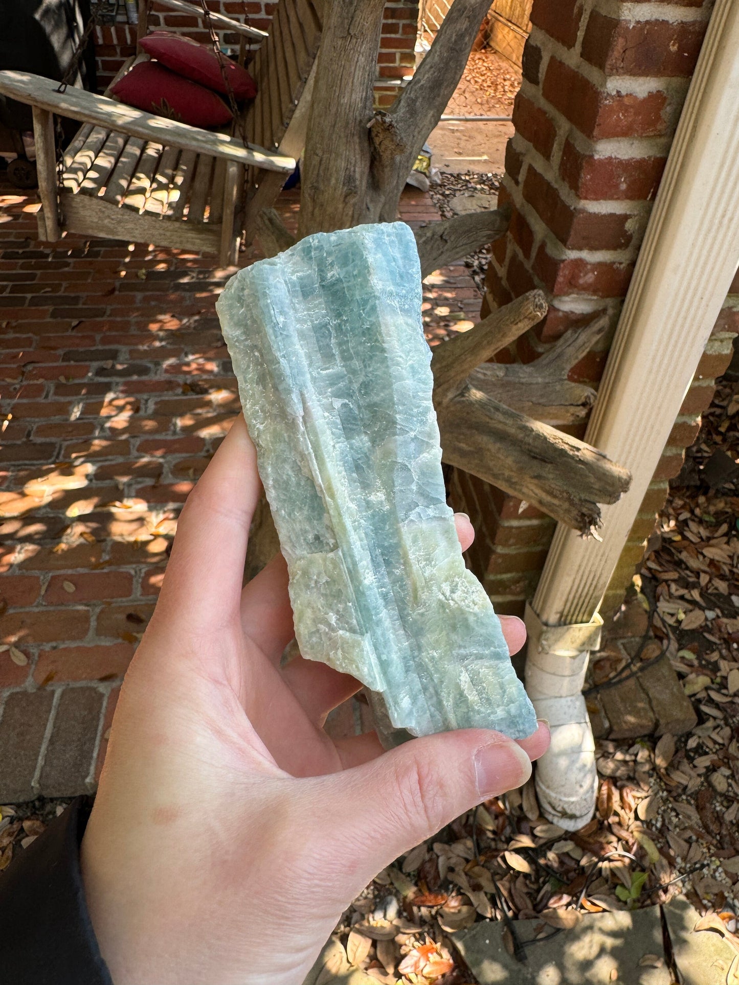 Aquamarine/Beryl Crystal from Minas Gerais Brazil 352g Specimen Mineral