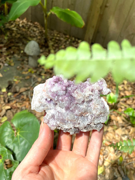 Purple Fluorite With Quartz Epimorphs 213g Second Chance Vein, Tombstone AZ Specimen Mineral Crystal